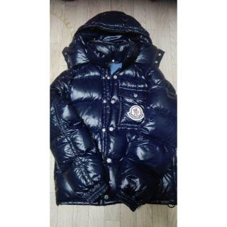 モンクレール(MONCLER)の確実正規品　モンクレール　Ｋ２　ネイビー　０(ダウンジャケット)