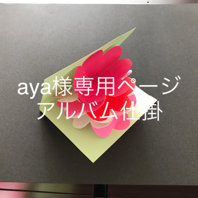 75.  aya様専用ページ  アルバム仕掛 エンタメ/ホビーのエンタメ その他(その他)の商品写真