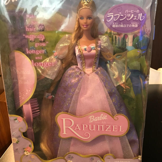 Barbie(バービー)のバービー人形 ラプンツェル エンタメ/ホビーのおもちゃ/ぬいぐるみ(ぬいぐるみ)の商品写真