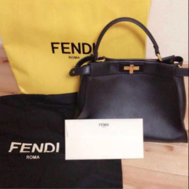 100%本物保証! FENDI フェンディ♡ピーカブー - ハンドバッグ - www