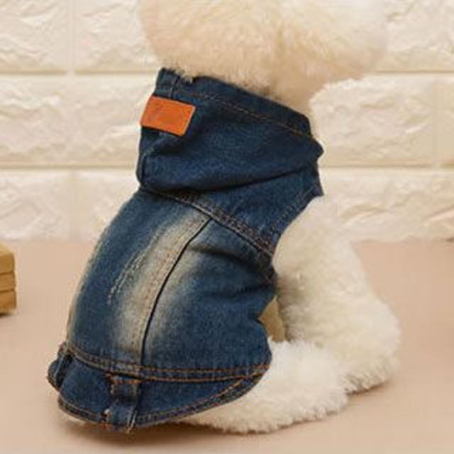 ペット用クラッシュデニムベスト ペット服 ドッグウェア 小型犬 犬服の通販 By Mochu Pet ラクマ