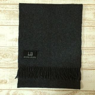 激安特価 dunhill メンズ カシミヤ100% マフラー ダンヒル - マフラー