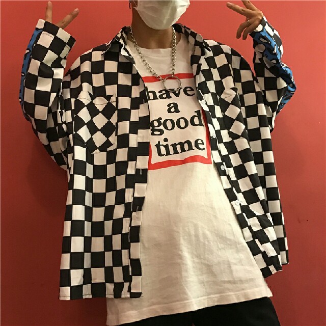 原宿 個性 白黒チェックシャツ の通販 By Ccc S Shop ラクマ 原宿 個性 白黒チェックシャツ の通販 By Ccc S Shop ラクマ