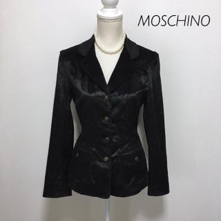 イタリア製◇モスキーノMOSCHINO◇ベルベットジャケット