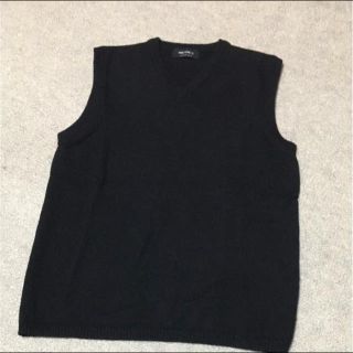 コムサコレクション(COMME ÇA COLLECTION)の ベスト黒ブラックmono commecaモノコムサ(ベスト)