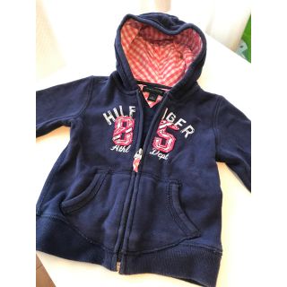 トミーヒルフィガー(TOMMY HILFIGER)のトミーヒルフィガー  子供用フード付きパーカー【size】80cm〜90cm (トレーナー)