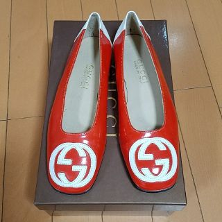 グッチ(Gucci)のGUCCIグッチ❤フラットシューズ35C(ローファー/革靴)