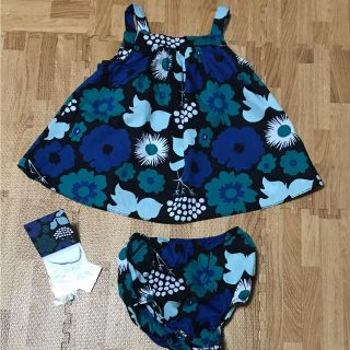 マリメッコ(marimekko)のマリメッコ ×ターゲットコラボ 12M （ブルーカラー）(ワンピース)