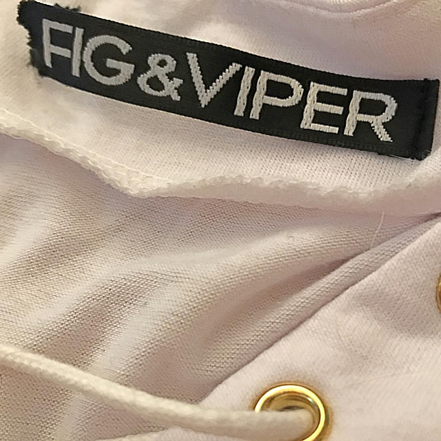 FIG&VIPER(フィグアンドヴァイパー)のfig&viper レースアップトップス レディースのトップス(カットソー(長袖/七分))の商品写真