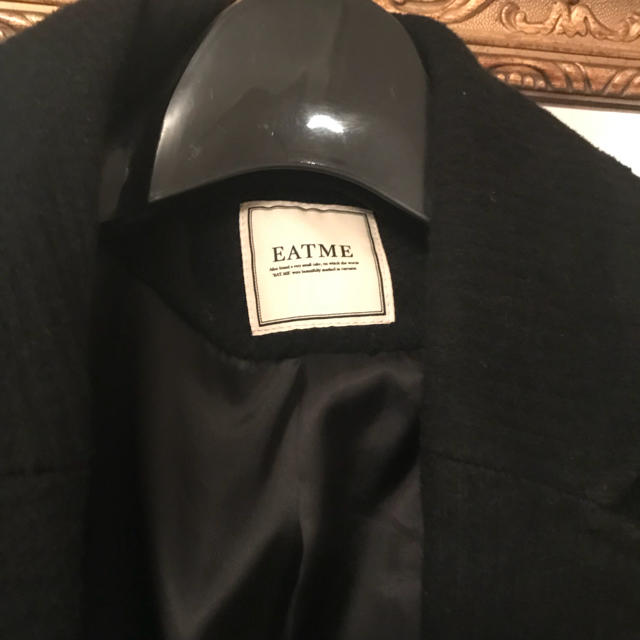 EATME フリルダブルワンピースコートの通販 by pmpmmsr's shop｜イートミーならラクマ - EATME 低価超歓迎