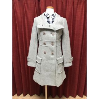 バーバリーブルーレーベル(BURBERRY BLUE LABEL)の未使用 Burberry blue label アンゴラ混 Aライン コート(ロングコート)