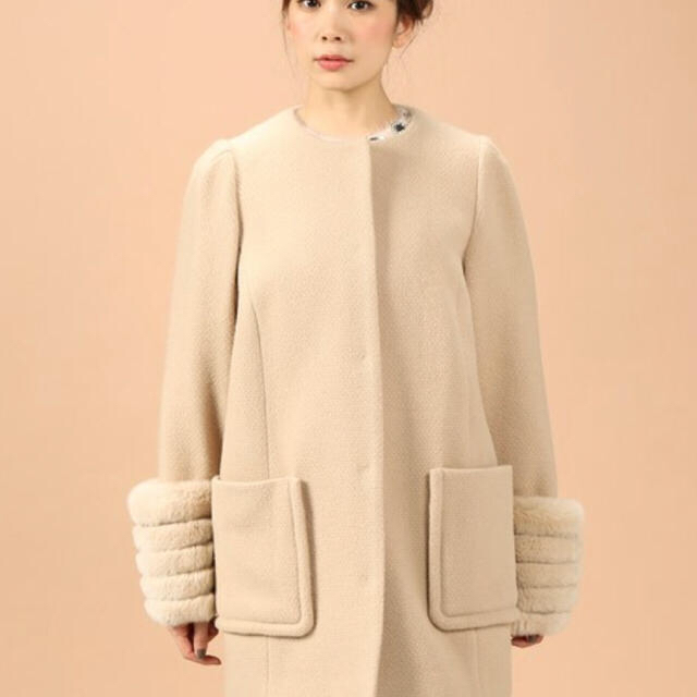 SNIDEL(スナイデル)の超美品♡snidel コート レディースのジャケット/アウター(毛皮/ファーコート)の商品写真