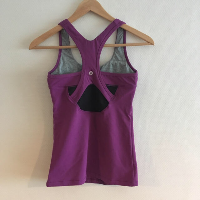 lululemon(ルルレモン)のlululemon tank top size4 *outlet* スポーツ/アウトドアのトレーニング/エクササイズ(ヨガ)の商品写真