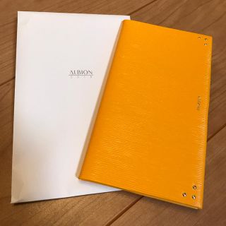 アルビオン(ALBION)の【新品未使用】アルビオン手帳(手帳)