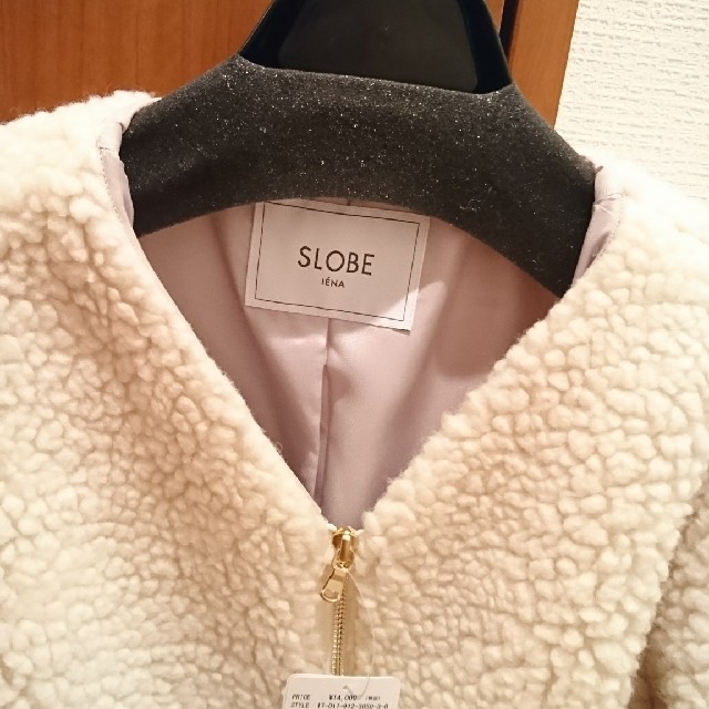 SLOBE IENA(スローブイエナ)の新品、未使用 もこもこブルゾン レディースのジャケット/アウター(ブルゾン)の商品写真