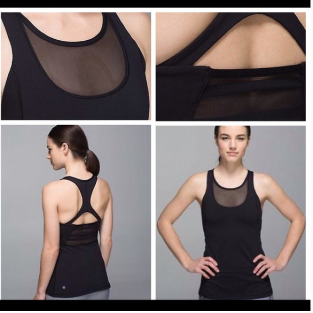 lululemon(ルルレモン)の最終値下げ！lululemon tank top size6 *outlet* スポーツ/アウトドアのトレーニング/エクササイズ(ヨガ)の商品写真