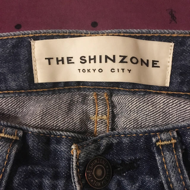 Shinzone 38の通販 by Tomo's shop｜シンゾーンならラクマ - ＜値下げ＞シンゾーン ハイウエストスリムデニム 10%OFF