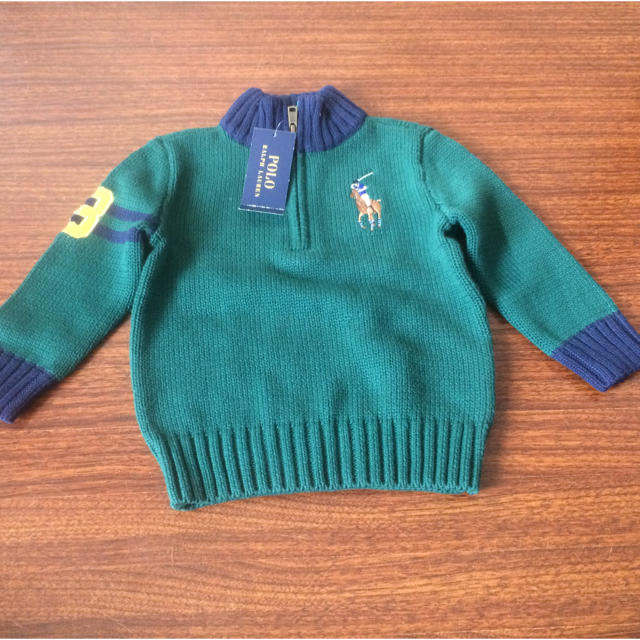 POLO RALPH LAUREN(ポロラルフローレン)のラルフローレン ビッグポニーセーター 24M キッズ/ベビー/マタニティのキッズ服男の子用(90cm~)(ニット)の商品写真