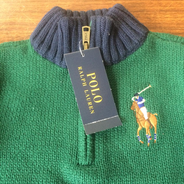 POLO RALPH LAUREN(ポロラルフローレン)のラルフローレン ビッグポニーセーター 24M キッズ/ベビー/マタニティのキッズ服男の子用(90cm~)(ニット)の商品写真