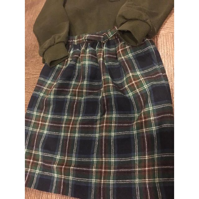 Dot&Stripes CHILDWOMAN(ドットアンドストライプスチャイルドウーマン)のチャイルドウーマン チェック柄スカート レディースのスカート(ひざ丈スカート)の商品写真