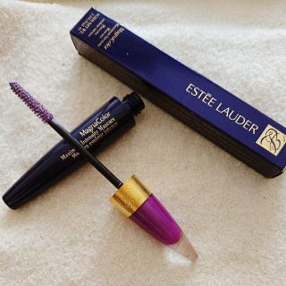 エスティローダー(Estee Lauder)のエスティローダー カラー マスカラ 未使用 パープル(マスカラ)