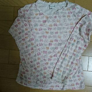 エニィファム(anyFAM)のanyFAM 女の子長袖Tシャツ 130(Tシャツ/カットソー)