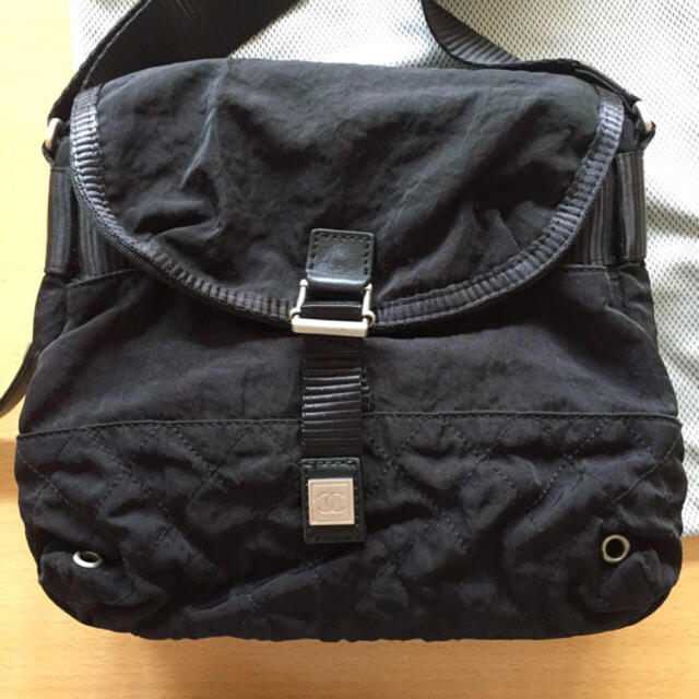 超美品❤️CHANEL スポーツライン ショルダーバッグ❤️黒