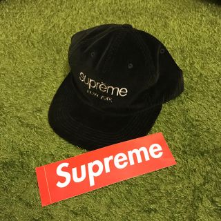 シュプリーム(Supreme)のsupremeキャップ コーデュロイ(キャップ)