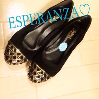 エスペランサ(ESPERANZA)のエスペランサ♡23cm♡ぺたんこ靴(ハイヒール/パンプス)