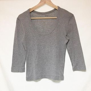 バーニーズニューヨーク(BARNEYS NEW YORK)の【Marisol・BAILA掲載】スリードッツ ジェシカ UネックT 七分袖(Tシャツ(半袖/袖なし))