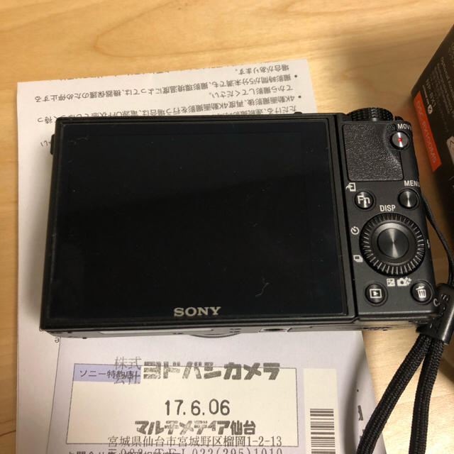 SONY(ソニー)の美品 sonyrx100m5 スマホ/家電/カメラのカメラ(コンパクトデジタルカメラ)の商品写真