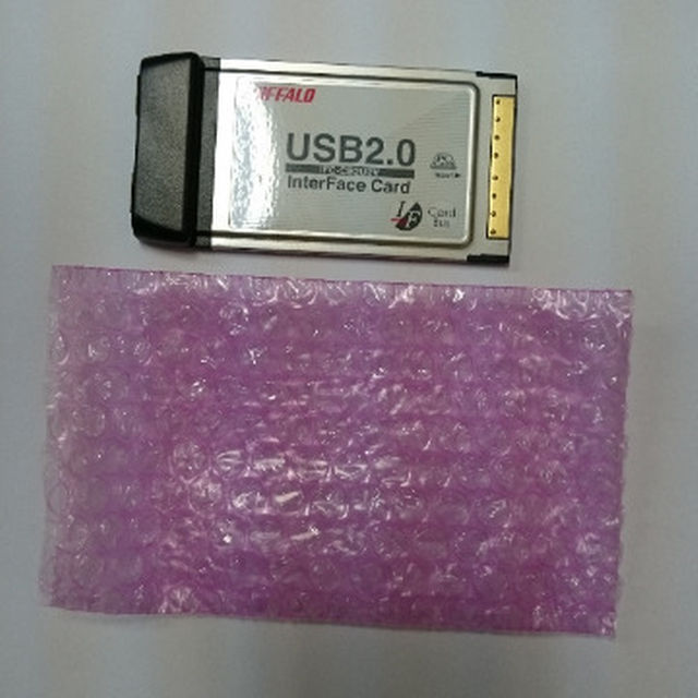 CardBus用　USB2.0 インターフェイスPCカード　IFC-CB2U2V スマホ/家電/カメラのPC/タブレット(PC周辺機器)の商品写真