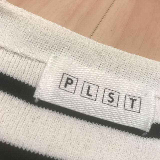 PLST(プラステ)のPLST ボーダー トップス レディースのトップス(カットソー(半袖/袖なし))の商品写真