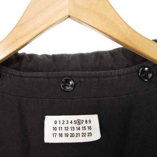 Maison Martin Margiela(マルタンマルジェラ)のマルタンマルジェラMartin Margiela6中綿コート衿付き長袖40グレー レディースのジャケット/アウター(ロングコート)の商品写真