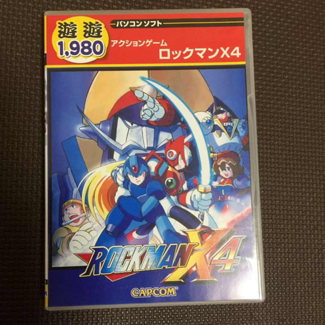 CAPCOM - 絶版! PCゲーム ロックマンX4の通販 by MIH's SHOP CAPCOM - 絶版! PCゲーム ロックマンX4の通販 by MIH's SHOP