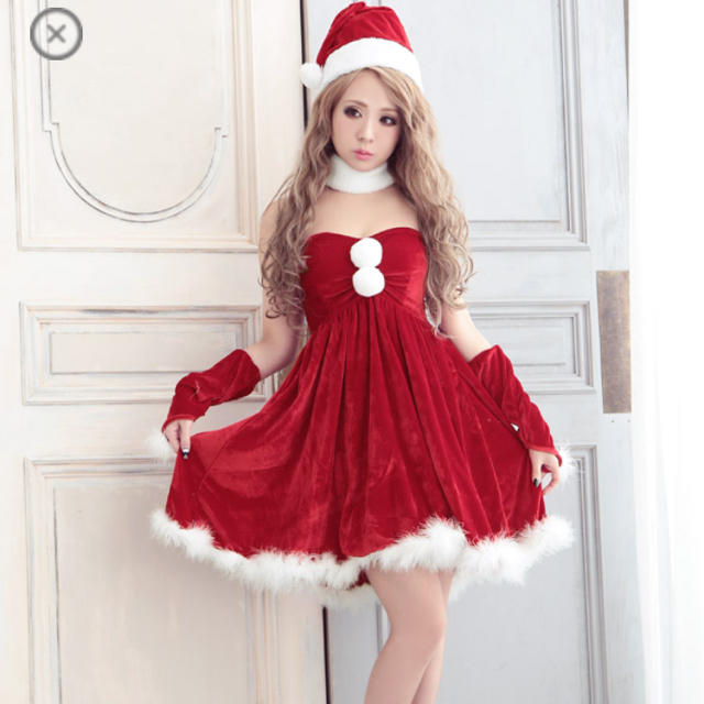 クリスマス サンタコス サンタ コスプレ エンタメ/ホビーのコスプレ(衣装)の商品写真