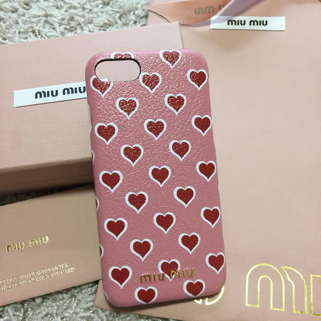 miumiu - ミュウミュウ♡iPhoneケースの通販 by りぃ☆shop｜ミュウミュウならラクマ