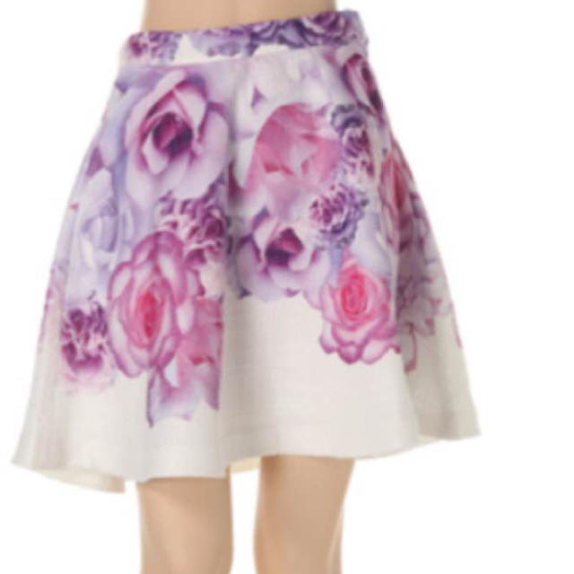 DaTuRa(ダチュラ)のダチュラ パウダーフラワースカート レディースのスカート(ミニスカート)の商品写真