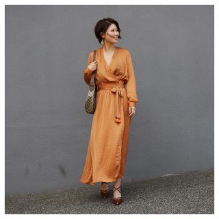 Ameri CACHE COEUR SATIN DRESS