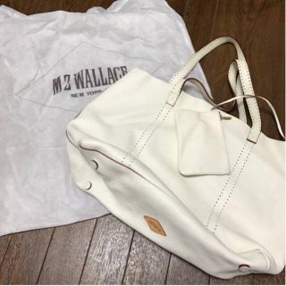 エムジーウォレス(MZ WALLACE)のMZ WALLACE オール レザー トート バック ポーチ&保存バック付 本革(トートバッグ)