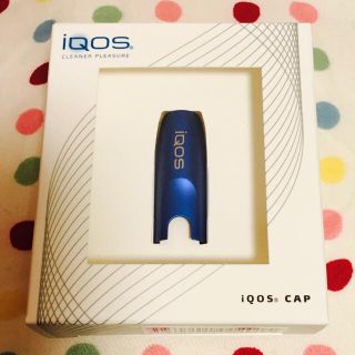 アイコス(IQOS)のアイコスキャップ★アクアブルーIQOS★新品未開封純正正規品(タバコグッズ)