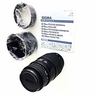 シグマ(SIGMA)のとし様専用SIGMA AF・MF ZOOM レンズ70-300mmF4-5.6(その他)