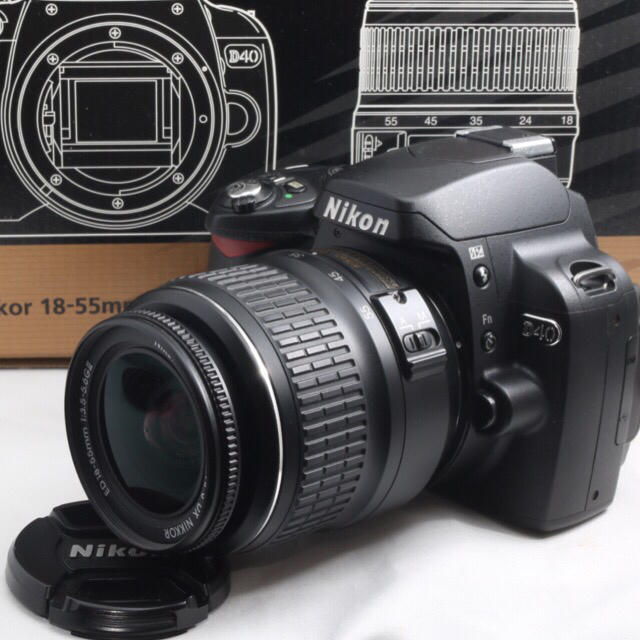 ❤️Wi-Fiで写真をスマホに飛ばせる♪ ❤️Nikon ニコン D40 ❗❗デジタル一眼