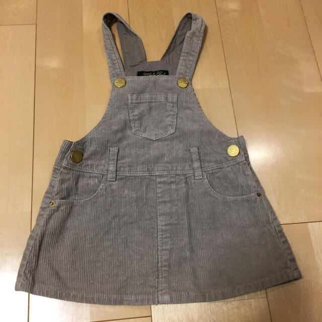 ZARA KIDS(ザラキッズ)のFRED様 ザラベビー コーデュロイ ジャンパースカート 18-24 86cm キッズ/ベビー/マタニティのベビー服(~85cm)(ワンピース)の商品写真