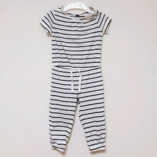 ベビーギャップ(babyGAP)のボーダーオールインワン / 95cm(その他)