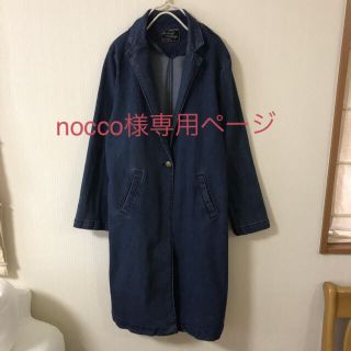 ダブルクローゼット(w closet)のしまむら❤️デニムチェスターコート(チェスターコート)