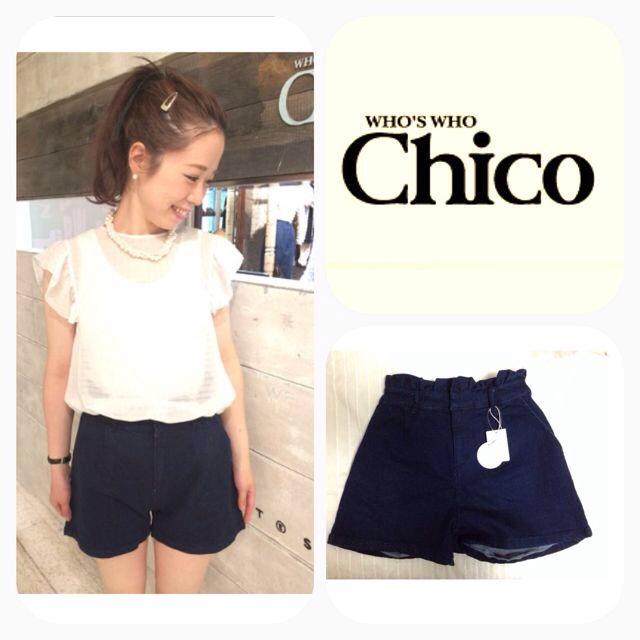 who's who Chico(フーズフーチコ)の◯ 新品 # ハイウエストSP ◯ レディースのパンツ(ショートパンツ)の商品写真