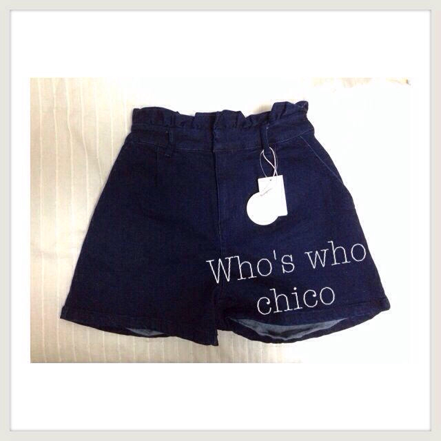 who's who Chico(フーズフーチコ)の◯ 新品 # ハイウエストSP ◯ レディースのパンツ(ショートパンツ)の商品写真