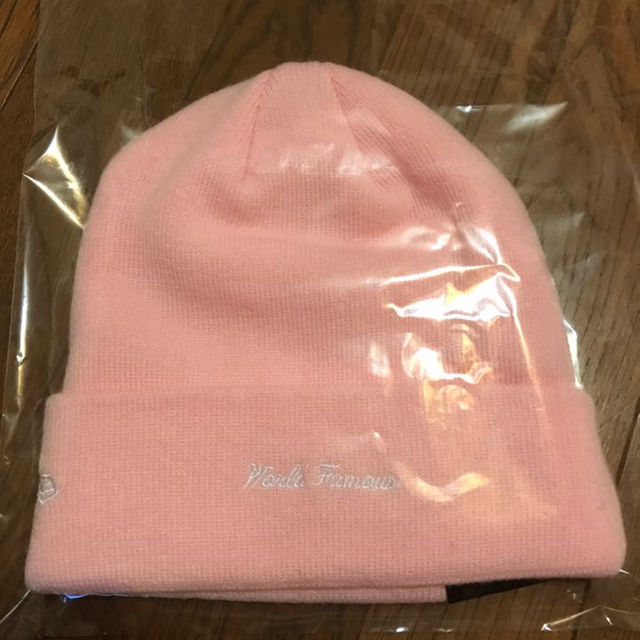 Supreme(シュプリーム)のSupreme New Era Box Logo Beanie Pink ピンク メンズの帽子(その他)の商品写真
