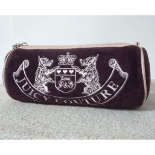 ジューシークチュール(Juicy Couture)の良品　ジューシークチュール　JuicyCouture　ベロア　レザー　ポーチ(ポーチ)